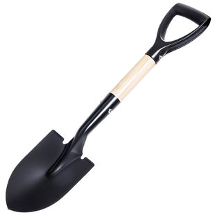 铁锹铁铲农用加厚锰钢家用种菜种花工具园艺户外铲子挖沙木柄挖地