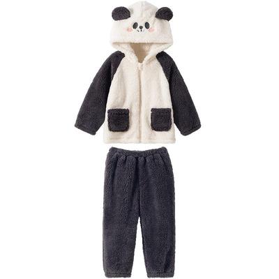 【珊瑚绒】贝肽斯亲子家居服套装