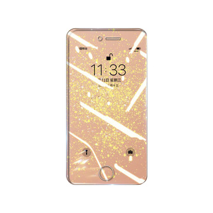 Newyu适用苹果6s钢化膜iPhone6splus全屏6plus手机6sp护眼6p蓝光防摔玻璃puls屏保全覆盖i六防指纹ip保护贴膜