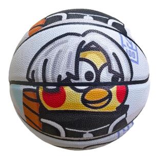 发泡中胎超纤皮篮球鸡你太美标准练习两年半比赛篮球坤坤小黑子