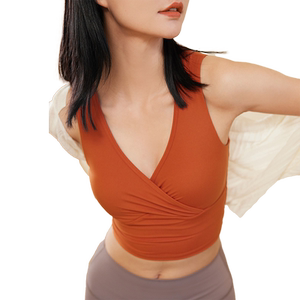 卡益瑜伽服女性感内衣高级感专业高端健身背心女带胸垫运动上衣女