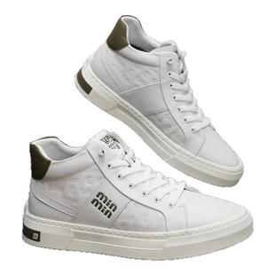 2025秋季新款奢侈品男士高端品牌旅游鞋头层牛皮透气时尚超火板鞋