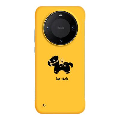 马上发财适用华为mate60pro手机壳mate70pro+保护套魅特50新款mata新年Air无边框马年防摔rs保时捷硬壳por十