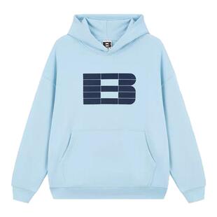 【蔡徐坤同款】BONELESS 帽衫潮牌美式连帽卫衣重磅简约宽松上衣