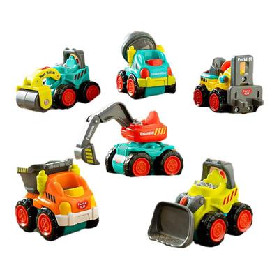 汇乐口袋工程车惯性滑行玩具车模型儿童益智仿真玩具车生日礼物