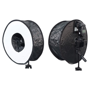 耐影小型柔光罩便携单反相机外接机顶闪光灯箱直播影棚人像柔光棚