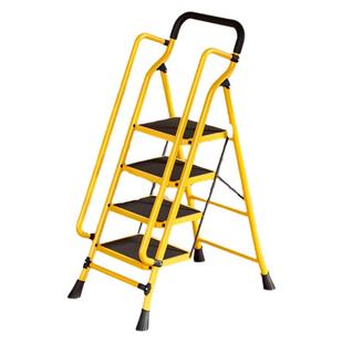 梯子家用折叠梯室内多功能人字梯加厚伸缩扶手梯楼梯四步五步爬梯