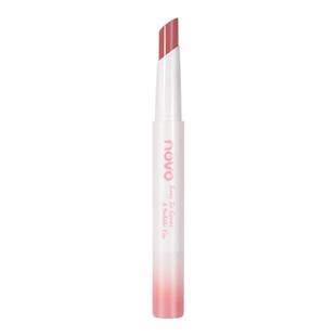 NOVO低饱和裸色系口红女镜面水光唇釉蜜不掉色不沾杯素颜显白学生