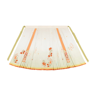 汉尚华莲[蟹粉酥]原创汉服女改良圆领短比甲重工刺绣马面裙