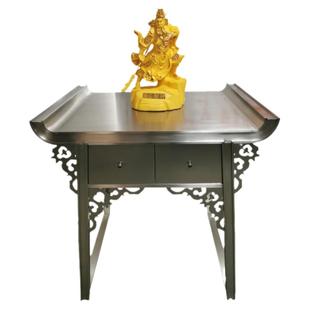 供桌新中式观音家用现代不锈钢供奉台佛龛供佛桌神龛柜财神爷神台