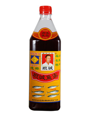 长乐鱼露特产梅花坦诚调味料