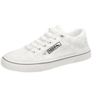 帆布鞋男款夏季透气潮流百搭休闲小白板鞋学生一脚蹬运动软底布鞋