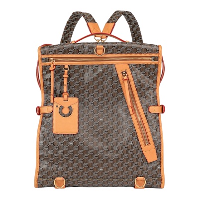 Cuisee/崔氏新款遇见双肩包老花短途旅行包休闲大容量无性别包包