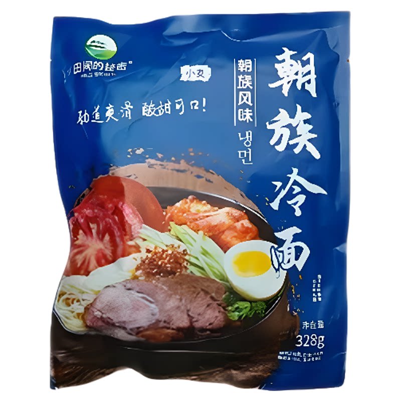 朝族风味正宗东北大冷面咸口酸甜家庭版拌冷面