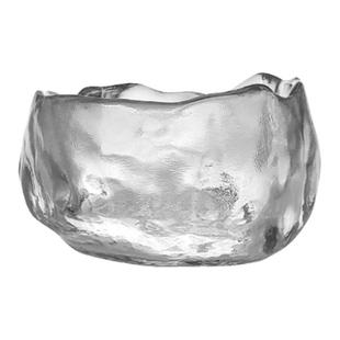 莲花盖碗茶杯冰川纹玻璃功夫茶具套装家用冰冻烧泡茶公道杯盖碗杯