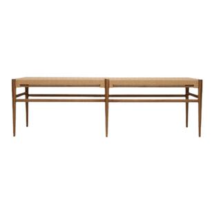 HITCHCOCK Needle Bench悬针长凳 绳编凳子化妆换鞋凳床头凳钢琴