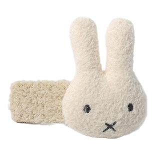 新款毛绒兔子小发夹侧边掰掰夹小动物可爱卡通碎发前额刘海bb夹