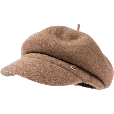 siggi复古百搭贝雷帽新款纯羊毛