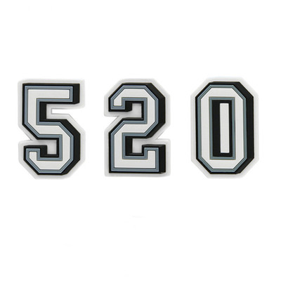 3送1新款字母数字智必星鞋扣