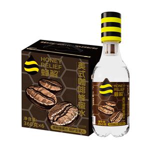 蜂解美式咖啡蜂蜜水360g*6瓶