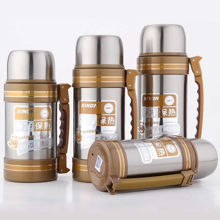 304不锈钢家用热水瓶户外保温容量2000ml水杯壶超大保温车载旅行