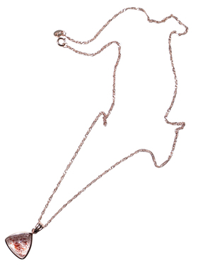 金草莓晶超七项链吊坠