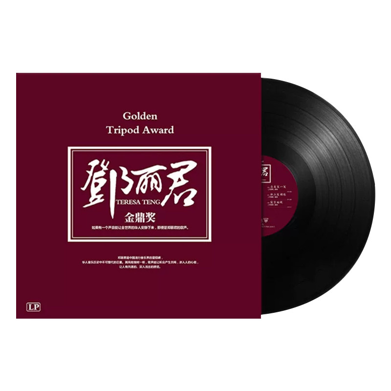 邓丽君黑胶唱片LP经典歌曲 你怎么说/我只在乎你 留声机12寸碟片