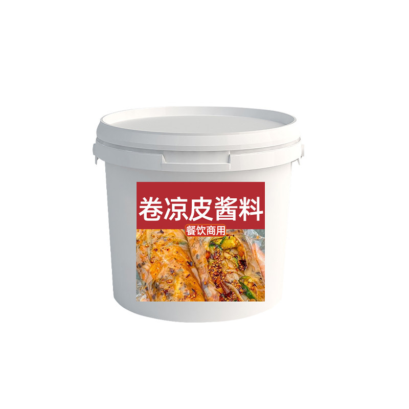 卷凉皮酱料专用料商用酱技术配方酱类调料