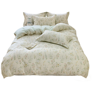 纯棉被套被罩单件100全棉加厚宿舍单人被套150x200x230被套三件套