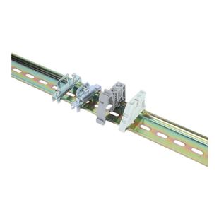 C45导轨固定件 铁质/塑料EUK/EW35导轨卡子 卡扣 堵头 挡片35mm