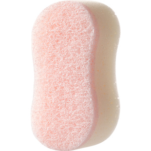 日本进口沐浴海绵擦女士洗澡浴花浴球成人男女洗浴用品浴擦搓澡巾