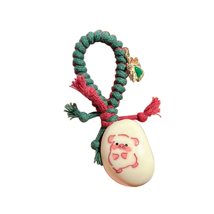 象牙果雕刻原果卡通系列手把件可爱包包挂饰文玩解压盘玩钥匙扣女