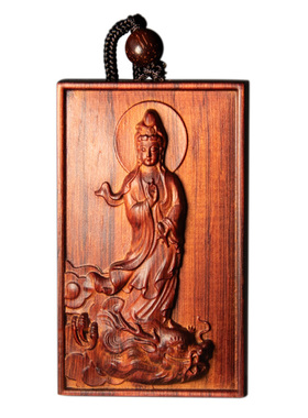 龙尊净瓶观音菩萨吊坠项链车挂件