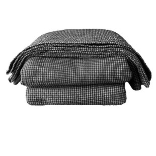 刘大姐家 特价几款纯棉纱布毛巾被 盖毯 经典简约小格单双人毯子