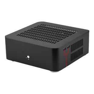 联达L65全铝迷你机箱家用办公HTPC台式电脑主机箱Mini小型ITX机箱