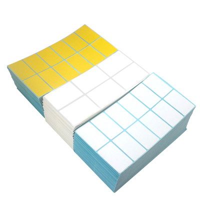 折叠三防热敏双排不干胶标签纸