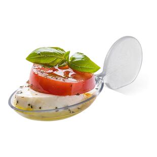 甜品碟酱油碟一次性碟子迷你味碟蘸料调料碟塑料蛋糕碟茶歇甜品台