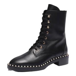 【甄品精选】Stuart Weitzman女士系带靴子短靴马丁靴 SONDRA