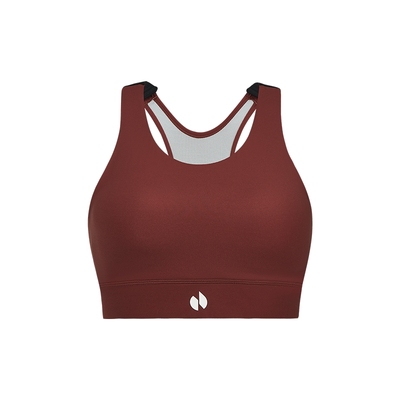 后秀聚拢减震拳击女士运动内衣