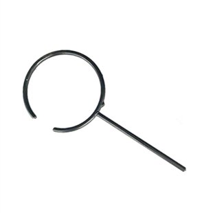 铁三环3*1套实验室加热圈分液漏斗架铁架台配套开口固定支架 铁圈