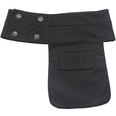 口袋复古超宽外穿时尚黑色腰封