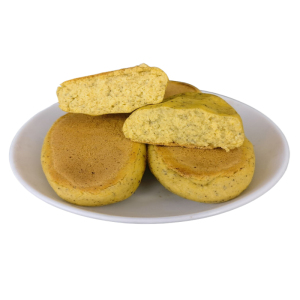 玉米面铁锅饼子红枣锅贴杂粮早餐
