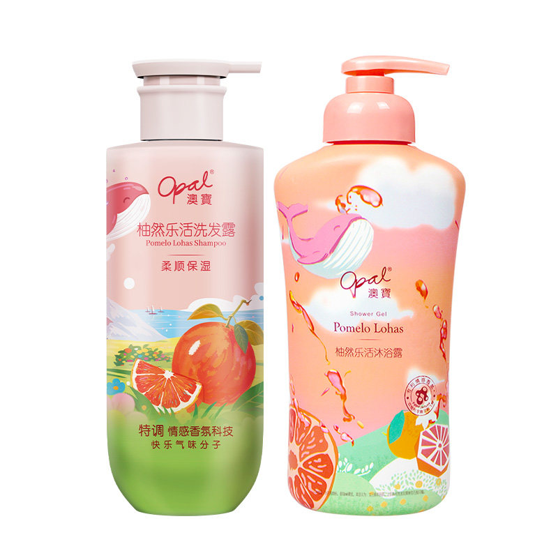 澳宝乐活氨基酸西柚300g沐浴乳