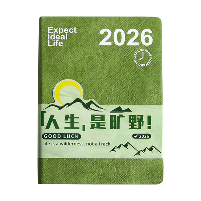 日程本新款2026年计划本一日一页效率手册todolist每日日历记事本