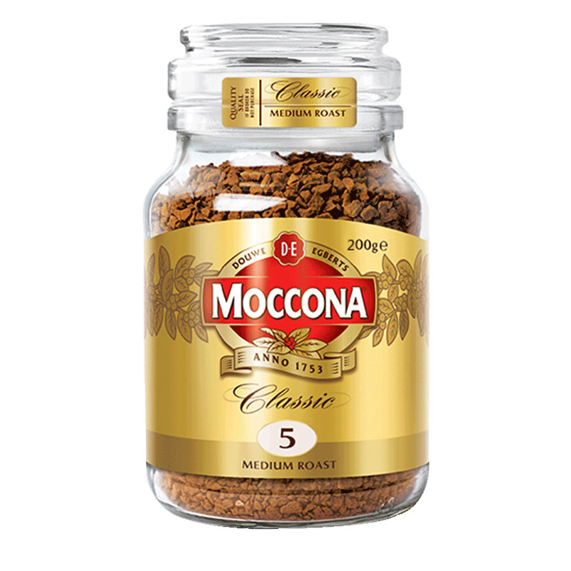 冻干咖啡粉罐装moccona原装进口