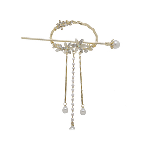 发簪女步摇盘发神器簪子古风汉服旗袍发饰新中式发钗头饰挽发气质