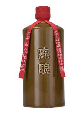 纯粮酿造大曲坤沙陈酿酱香型白酒