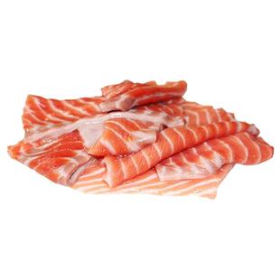 宠物冰鲜4斤装三文鱼边角料无刺碎肉无刺无鱼皮自制狗粮鱼油丰富