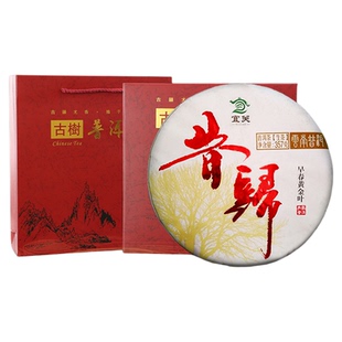 2020年宜关昔归云南正宗大叶普洱生茶茶饼送礼必备357g礼盒款