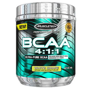 美国Muscletech肌肉科技高性能支链氨基酸粉亮氨酸 BCAA 4:1:1